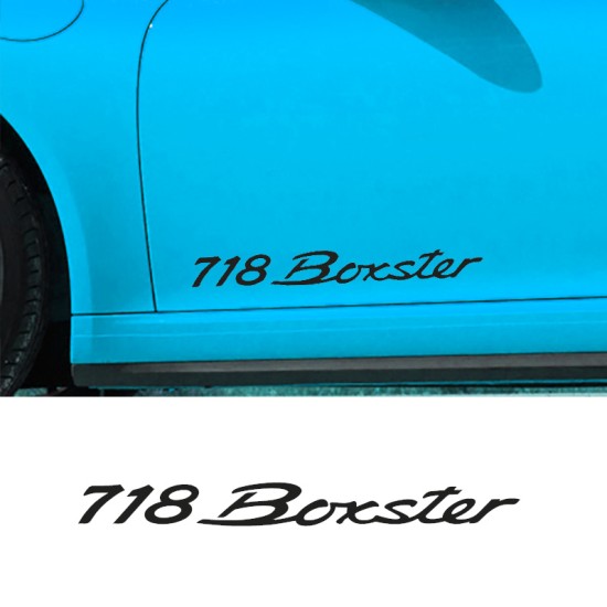 718 Boxter Decal