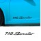 718 Boxter Decal