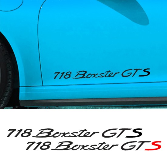 718 Boxter GTS Decal