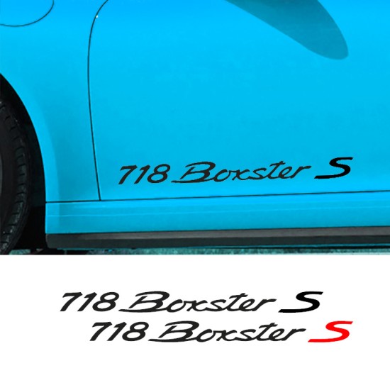 718 Boxter S Decal