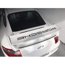 PORSCHE  Windshield spoiler Decal letters