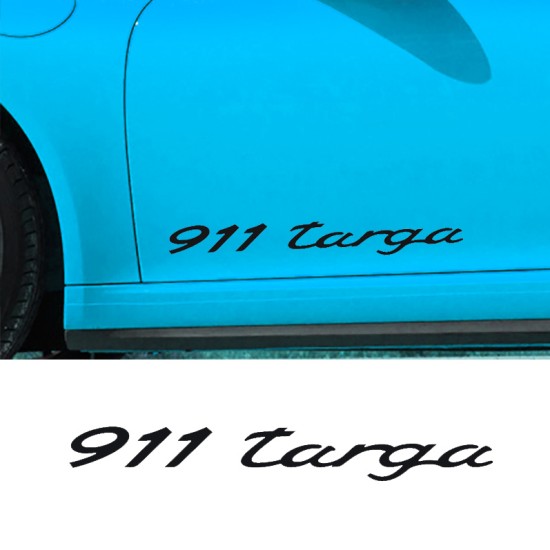 911 targa Decal