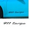 911 targa Decal