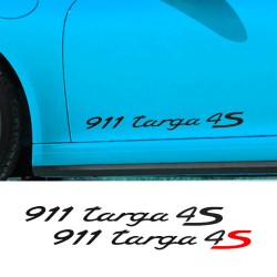 911 Targa 4S Decal