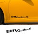 911 turbo S Decal (992 style)