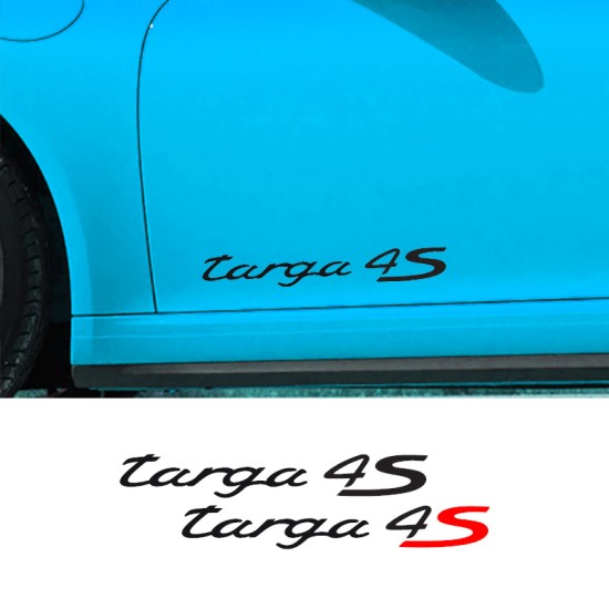 Targa 4S Decal