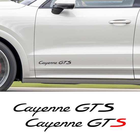 Cayenne GTS Decal