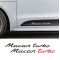 Macan Turbo Decal