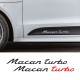 Macan Turbo Decal