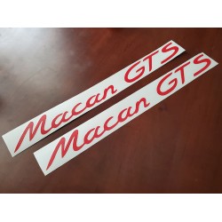 Macan GTS Decal