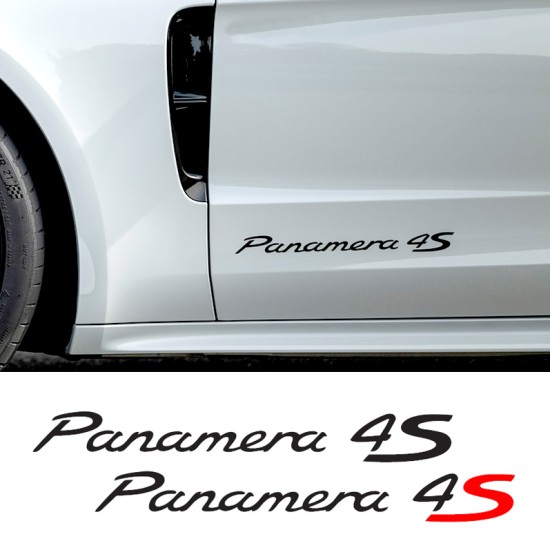 Panamera 4S Decal Sticker