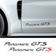 Panamera GTS Decal Sticker
