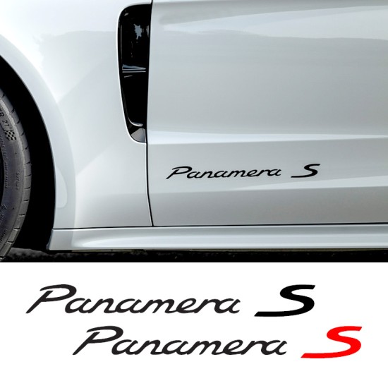 Panamera S Decal Sticker