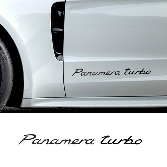Panamera Turbo Decal Sticker