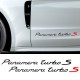 Panamera Turbo S Decal Sticker