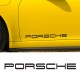 PORSCHE door Decal