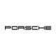 PORSCHE  Windshield spoiler Decal letters