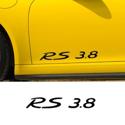 RS 3.8 Decal