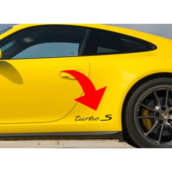 Turbo S Decal