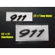 Black 911 Emblem