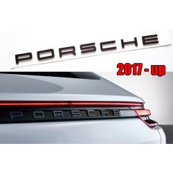 Gloss Black PORSCHE letters (2018-up)