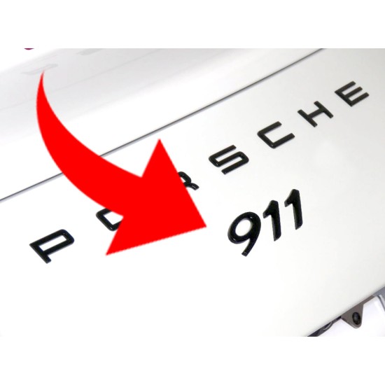 Black 911 Emblem (Porsche)