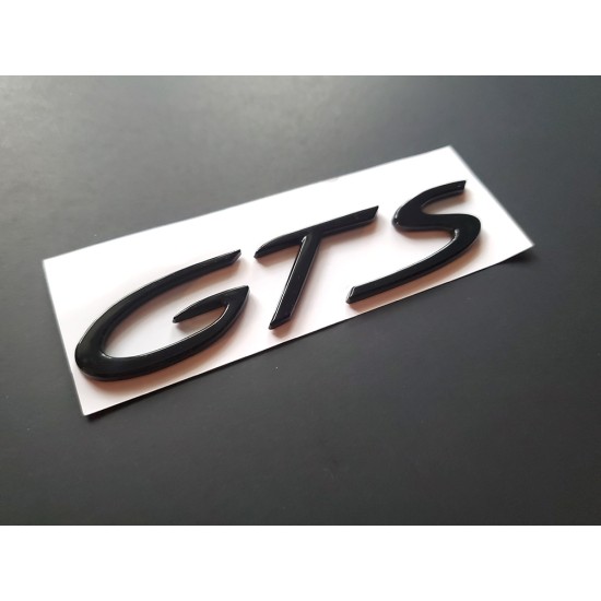 Black GTS Emblem