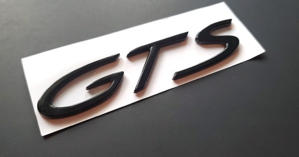 SALE! Black Porsche OEM Factory GTS Emblem badge online