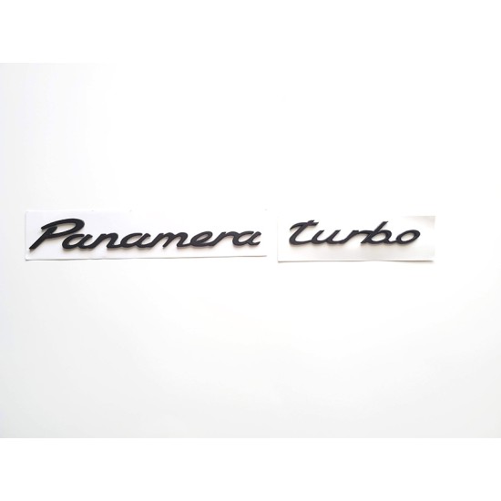 Panamera Turbo Emblem