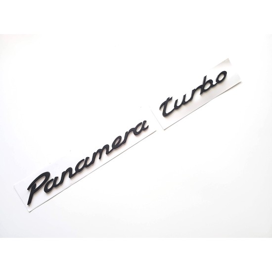 Panamera Turbo Emblem