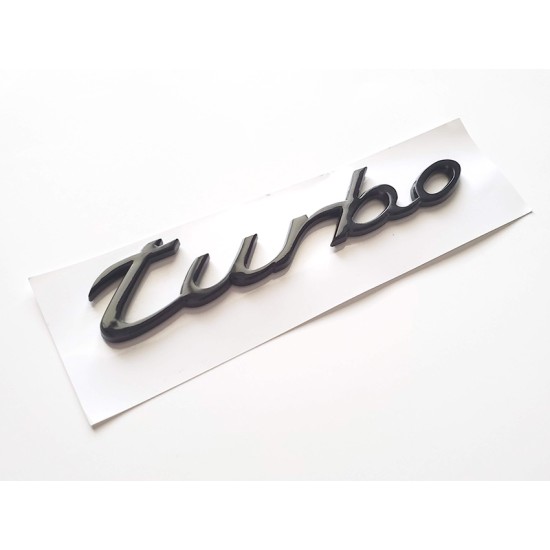 Black turbo Emblem