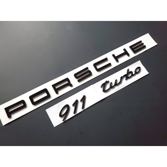 PORSCHE 911 turbo Emblem