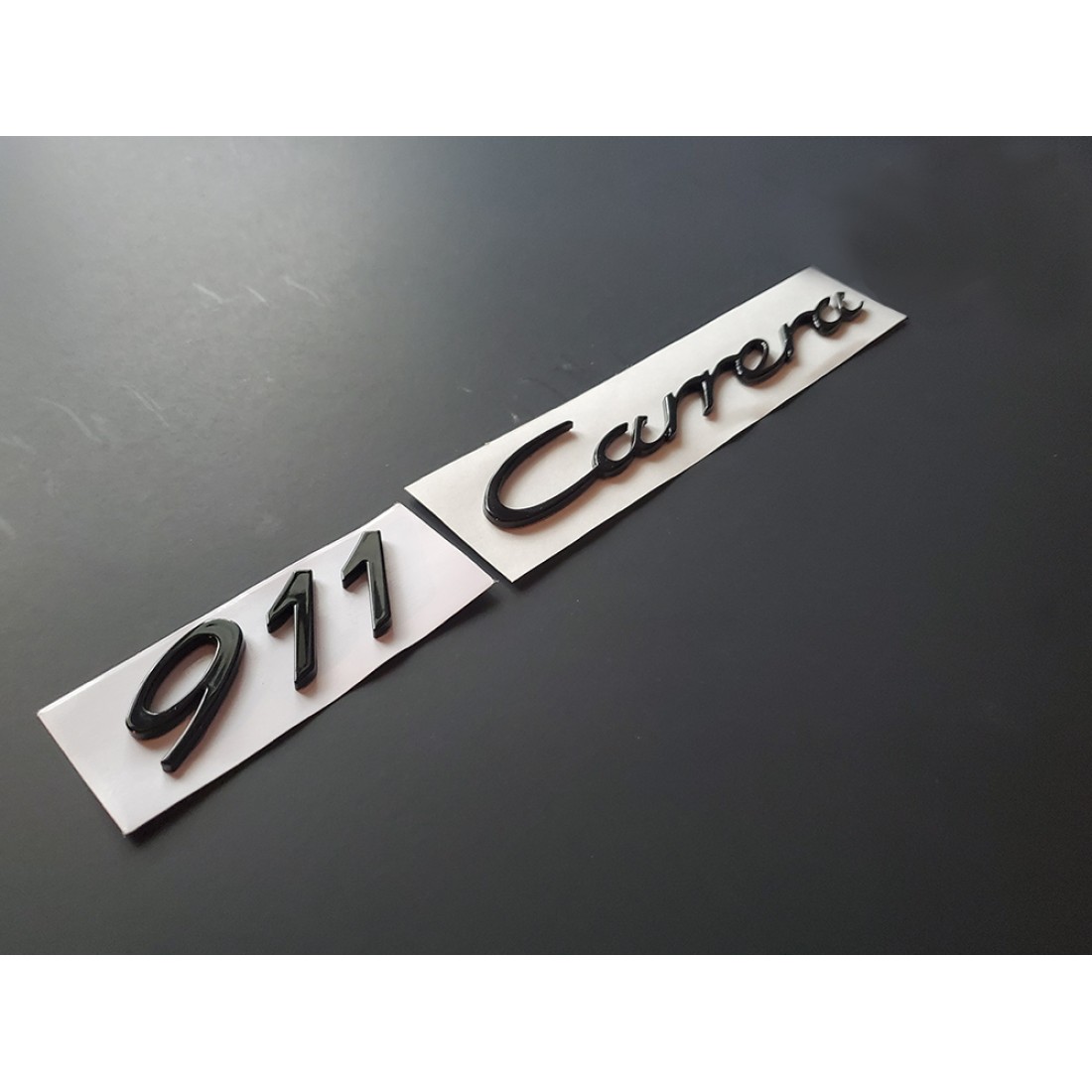 SALE! Black Porsche 911 Carrera Emblem - factory original