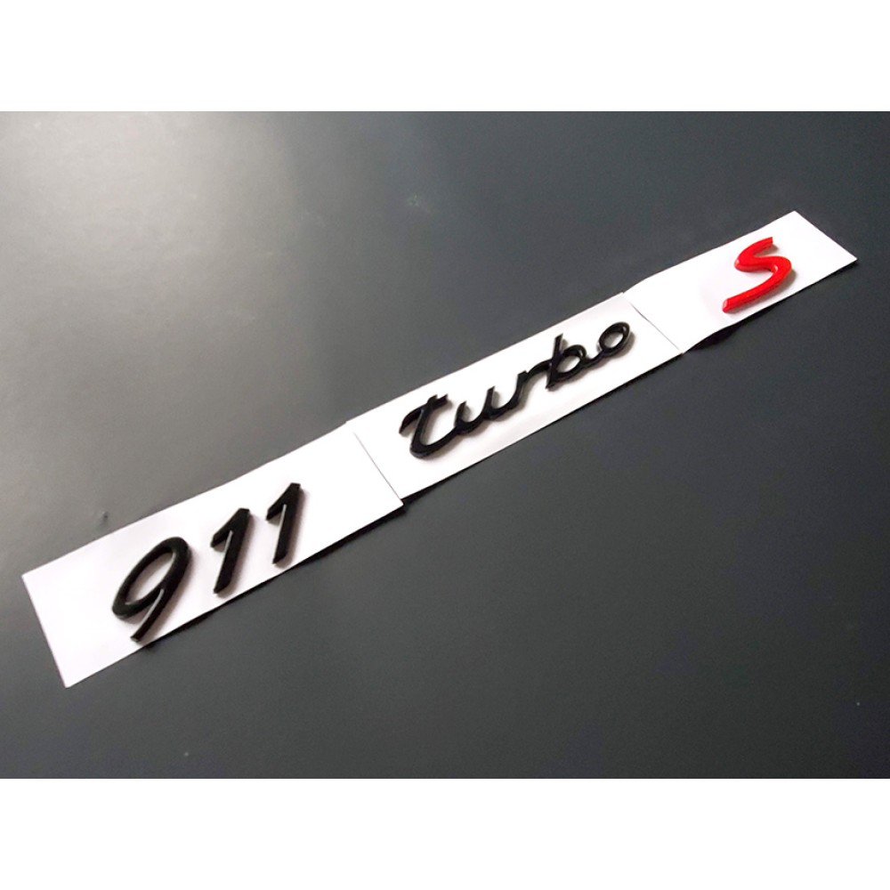 SALE! Black Porsche 911 Carrera Emblem - factory original