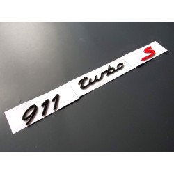 911 turbo S Emblem
