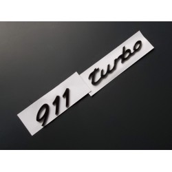 911 turbo Emblem