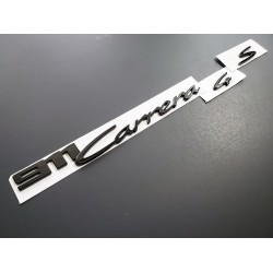 Black 911 Carrera 4S Emblem (2020 - up) 992