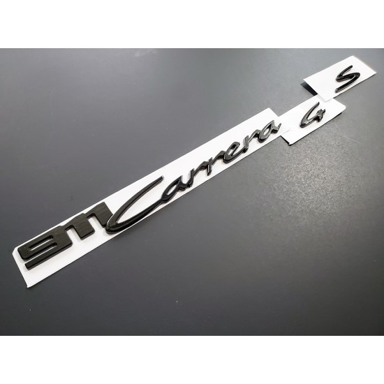 Black 911 Carrera 4S Emblem (2020 - up) 992