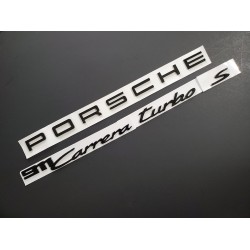 Black 911 Carrera turbo S Emblem (2020 - up) 992
