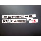 PORSCHE 911 Carrera 4S Emblem
