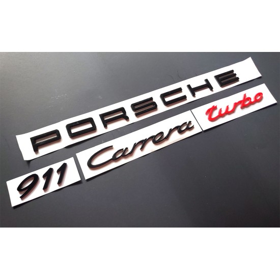 PORSCHE 911 Carrera turbo Emblem