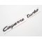 Cayenne turbo Emblem