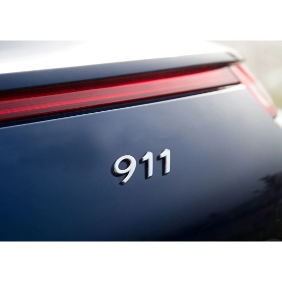 Chrome 911 Emblem