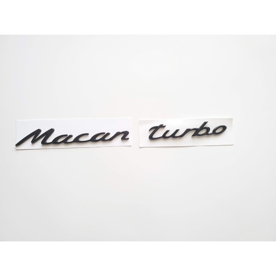 Macan Turbo Emblem (Porsche)