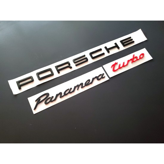 PORSCHE Panamera Turbo Emblem