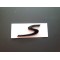 Black S Emblem (Porsche)