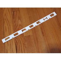 PORSCHE letters DIGITAL template (DOWNLOADABLE .PDF)