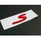Red S Emblem (Porsche)