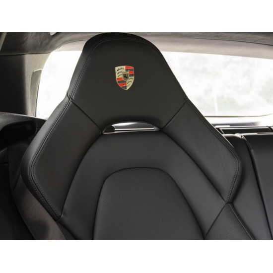 Porsche Crest aluminum sticker 