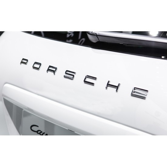 Chrome PORSCHE Letters